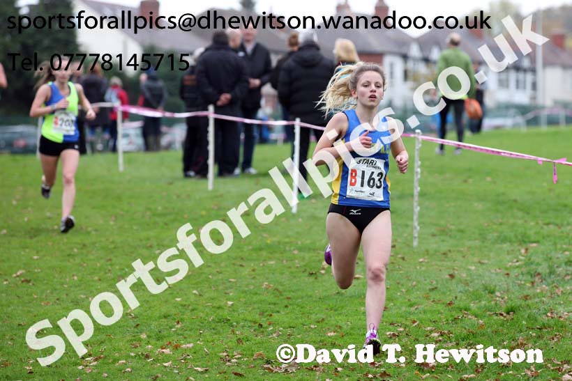 Senior womens Northern Cross Country Relays, Graves Park, Sheffield. Photo: David T. Hewitson/Sports for All Pics